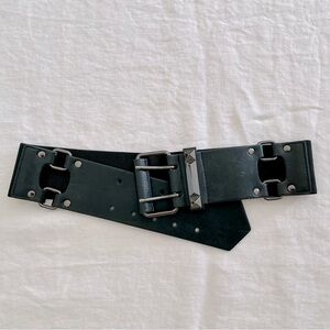 BCBGMaxAzria Chunky Black Belt-NWOT